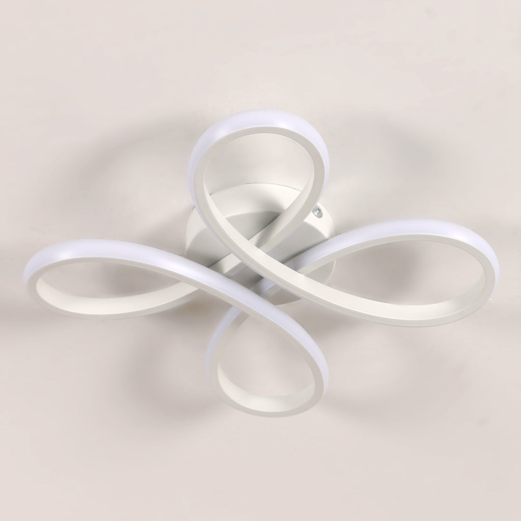 Ceiling Light - White Aluminium Frame, Natural Light