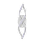 Wall Light - White Aluminium Frame, Warm Light