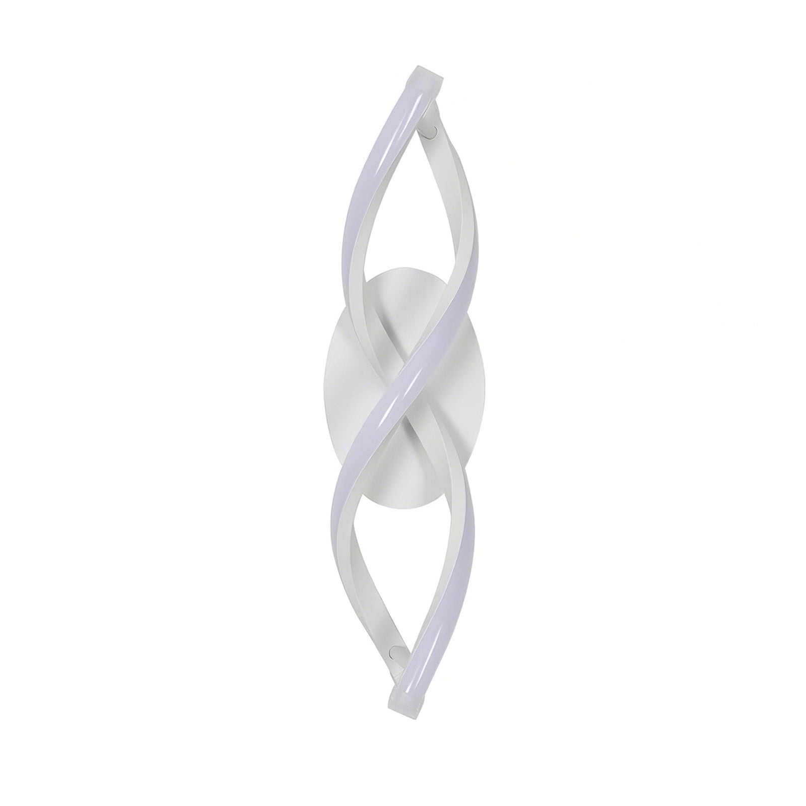 Wall Light - White Aluminium Frame, Warm Light