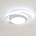 Comely Plafonnier LED, 32W 2350LM, Diamètre 28cm, Design Moderne Rond pour Couloir, Balcon, Chambre, Corridor, Blanc Froid 6500K