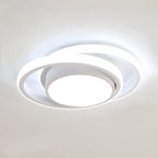 Comely Plafonnier LED, 32W 2350LM, Diamètre 28cm, Design Moderne Rond pour Couloir, Balcon, Chambre, Corridor, Blanc Froid 6500K