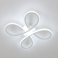 Comely Plafonnier LED Moderne, 30W 3400LM 30cm Lampe de Plafond, Luminaire Plafonnier LED pour Chambre salon, Salle à manger Cuisine, Lumière Blanche Froide 6500K, Blanc