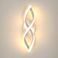 Wall Light - White Aluminium Frame, Warm Light