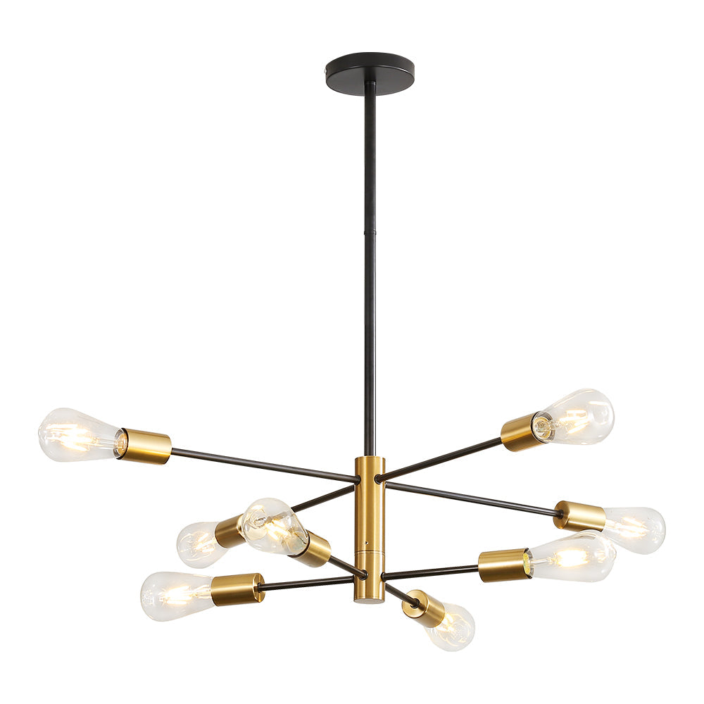 Chandeliers - Black Metal Frame