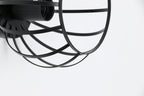 Ceiling Light - Black Metal Frame