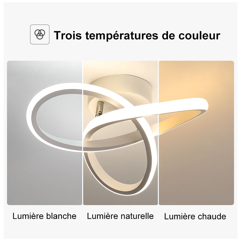 Deckenleuchte – Weißer Aluminiumrahmen, Tunable