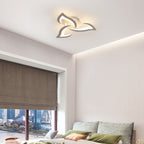 Comely Plafonnier LED Dimmable, Lampe de Plafond Moderne Acrylique 35W 3937LM, 3000K-6500K, Luminaire Plafonnier avec Télécommande pour Chambre Salon, Dia 58cm