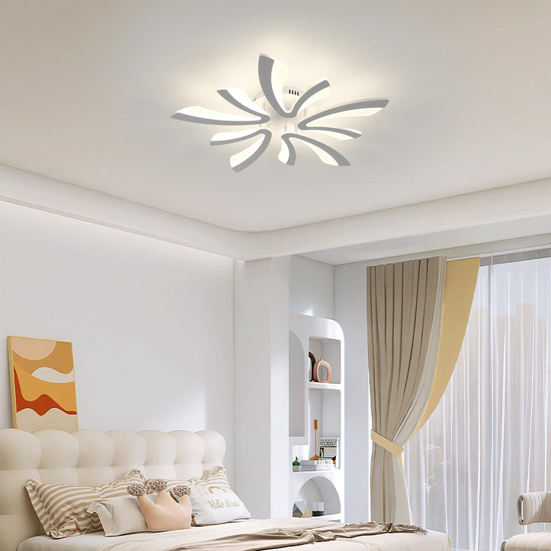 Comely Plafonnier LED, 50W 5625LM Lampe de Plafond, Moderne Luminaire Plafonnier pour Salon, Chambre à Coucher, 70cm, Lumière Naturelle 4500K, Blanc