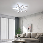 Comely Plafonnier LED, 50W 5625LM Lampe de Plafond, Luminaire Plafonnier Moderne pour Salon, Chambre à Coucher, 70cm, 6500K Lumière Blanche Froide