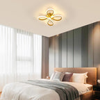 Comely Plafonnier LED Moderne, 30W 3375LM Lampe de Plafond, Luminaire Plafonnier LED pour Chambre salon, Salle à manger Cuisine, Lumière Chaude 3000K, 30cm, Or