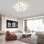 Comely Plafonnier LED, 50W 5625LM Lampe de Plafond, Moderne Luminaire Plafonnier pour Salon, Chambre à Coucher, 70cm, Lumière Naturelle 4500K, Blanc