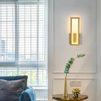 Wall Light - Gold Acrylic Frame, Warm Light