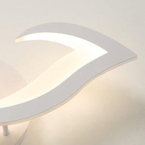 Comely Plafonnier LED Dimmable, Lampe de Plafond Moderne Acrylique 35W 3937LM, 3000K-6500K, Luminaire Plafonnier avec Télécommande pour Chambre Salon, Dia 58cm