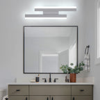 Lampada da parete - Struttura in acrilico bianco, Regolabile