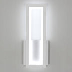 Wall Light - White Acrylic Frame, White Light