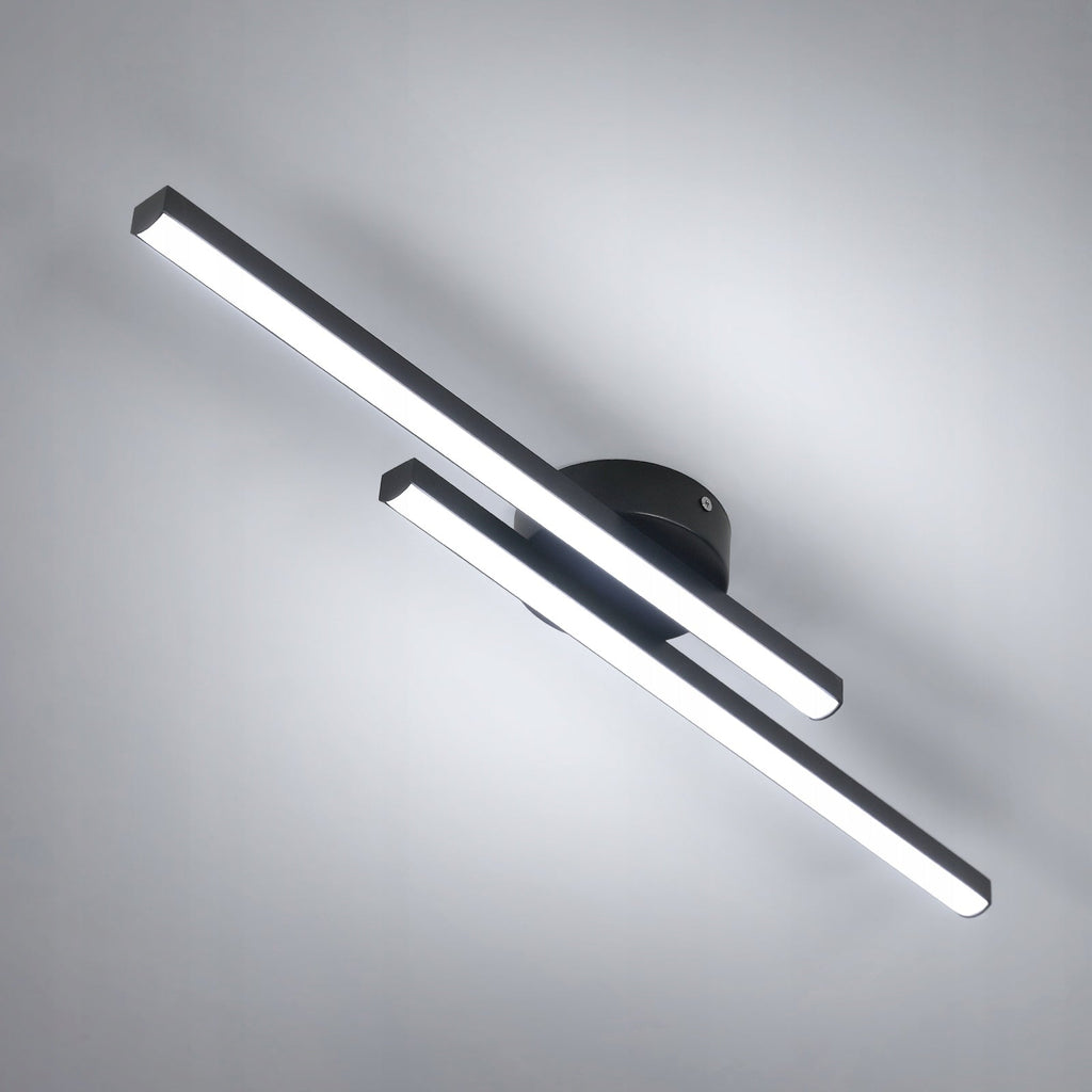 Ceiling Light - Black Aluminium Frame, Tunable