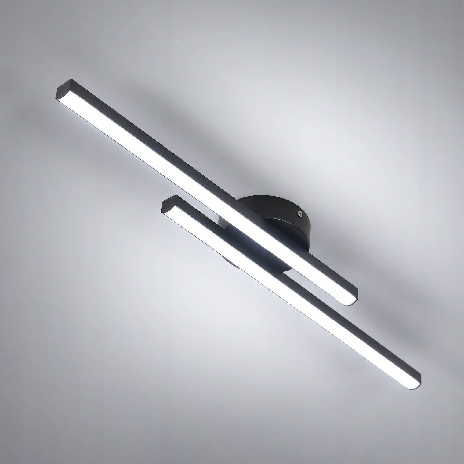 Ceiling Light - Black Aluminium Frame, Tunable