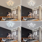 Comely Plafonnier LED Dimmable, Luminaire Plafonnier 40W 4700LM, Télécommande/APP, 3000k-6500k Φ60cm, Lampe de Plafond per Salon Chambre