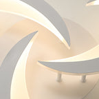 Comely Plafonnier LED Dimmable, Lampe de Plafond Moderne Acrylique 35W 3937LM, 3000K-6500K, Luminaire Plafonnier avec Télécommande pour Chambre Salon, Dia 58cm