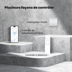 Comely Plafonnier LED Dimmable, Luminaire Plafonnier 40W 4700LM, Télécommande/APP, 3000k-6500k Φ60cm, Lampe de Plafond per Salon Chambre