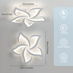 Comely Plafonnier LED Dimmable, Luminaire Plafonnier 40W 4700LM, Télécommande/APP, 3000k-6500k Φ60cm, Lampe de Plafond per Salon Chambre